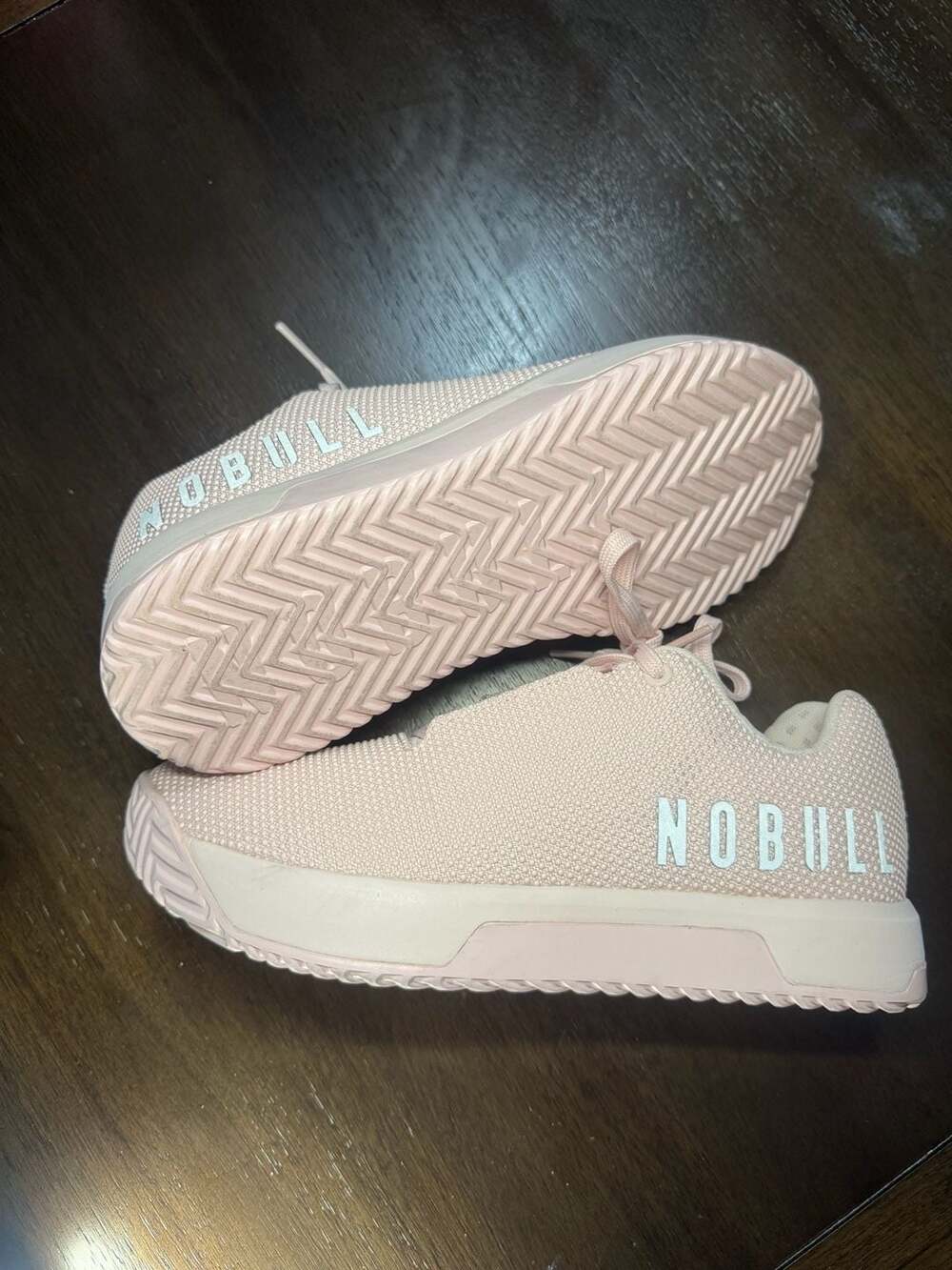NOBULL Outwork Edge Size 9 Blush Pink